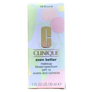 Clinique Even Better Makeup Foundation CN 90 Sand Medium Cool Neutral NIB 1oz